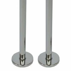 Tissino Hugo2 Pipe Finishing Kit - Chrome