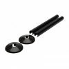 Talon Snappit Radiator Pipe Covers & Collars 200mm - Black - ACSNB/K2