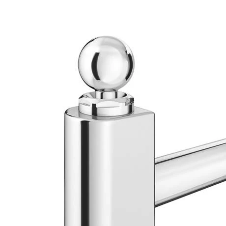 1 x Traditional 1/2" Chrome Ball Air Vent - Image 3