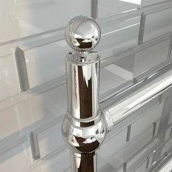 1 x Traditional 1/2" Chrome Ball Air Vent