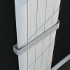 Nova Chrome Towel Bar Rail for 5 Section Single Panel Aluminium Radiators