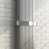 Nova Chrome Towel Bar Rail for 5 Section Double Panel Aluminium Radiators