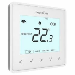 Heatmiser neoAir v2 Wireless Smart Thermostat - Glacier White