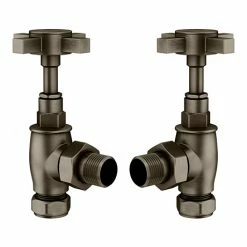 Old English Brass Traditional Angled Radiator Valves
