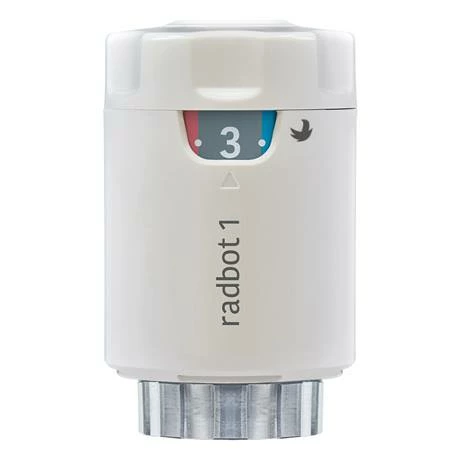 Radbot 1 Intelligent Energy Saving Thermostatic Radiator Valve with Base + Lock Shield - Image 3
