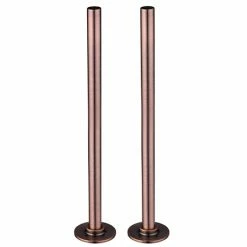 Arezzo 300mm Antique Copper 15mm Pipe Kit for Radiator Valves