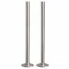 Arezzo 300mm Satin Nickel 15mm Pipe Kit for Radiator Valves