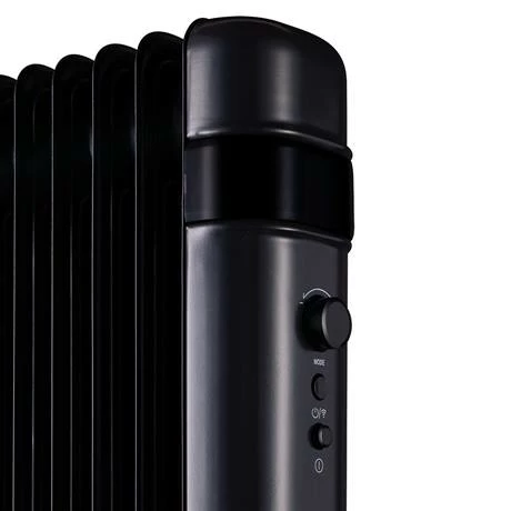 TCP Smart 2000W Black Wi-Fi Energy Saving Portable Free-Standing Oil 9 Finned Radiator - Image 4