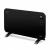 TCP Smart 2000W Black Wi-Fi Energy Saving Fixed or Portable Glass Panel Heater