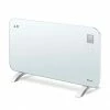 TCP Smart 1500W White Wi-Fi Energy Saving Fixed or Portable Glass Panel Heater
