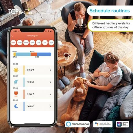 TCP Smart Energy Saving WiFi Single TRV Radiator Valve - Image 4