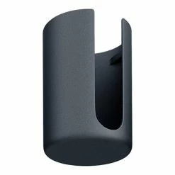 Venice Anthracite Cover Cap for Towel Rail Heating Elements