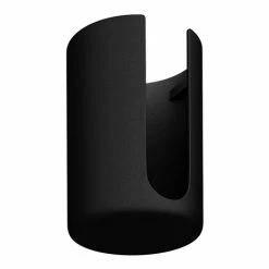 Venice Black Cover Cap for Towel Rail Heating Elements