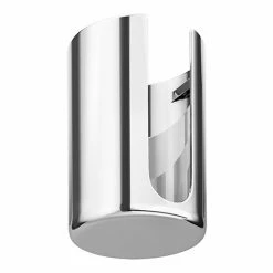 Venice Chrome Cover Cap for Towel Rail Heating Elements