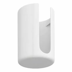 Venice White Cover Cap for Towel Rail Heating Elements