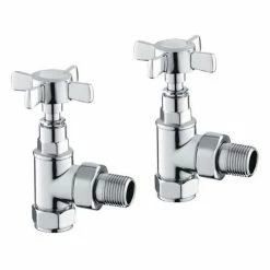 Reina Bronte Traditional Angled Radiator Valves