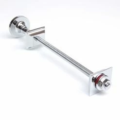 Cast Iron Radiator Luxury Wall Stay Bracket - Chrome