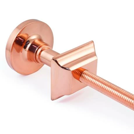 Cast Iron Radiator Luxury Wall Stay Fixing - Polished Copper - Image 4