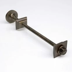 Cast Iron Radiator Luxury Wall Stay Bracket - Rustic Brass
